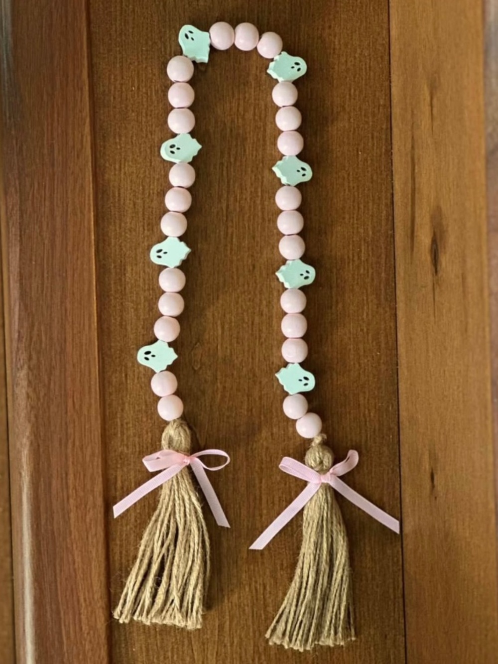 Ghost Beaded Garland